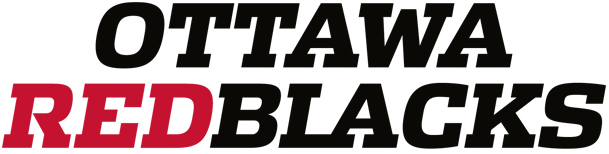 ottawa redblacks 2014-pres wordmark logo iron on transfers for clothing